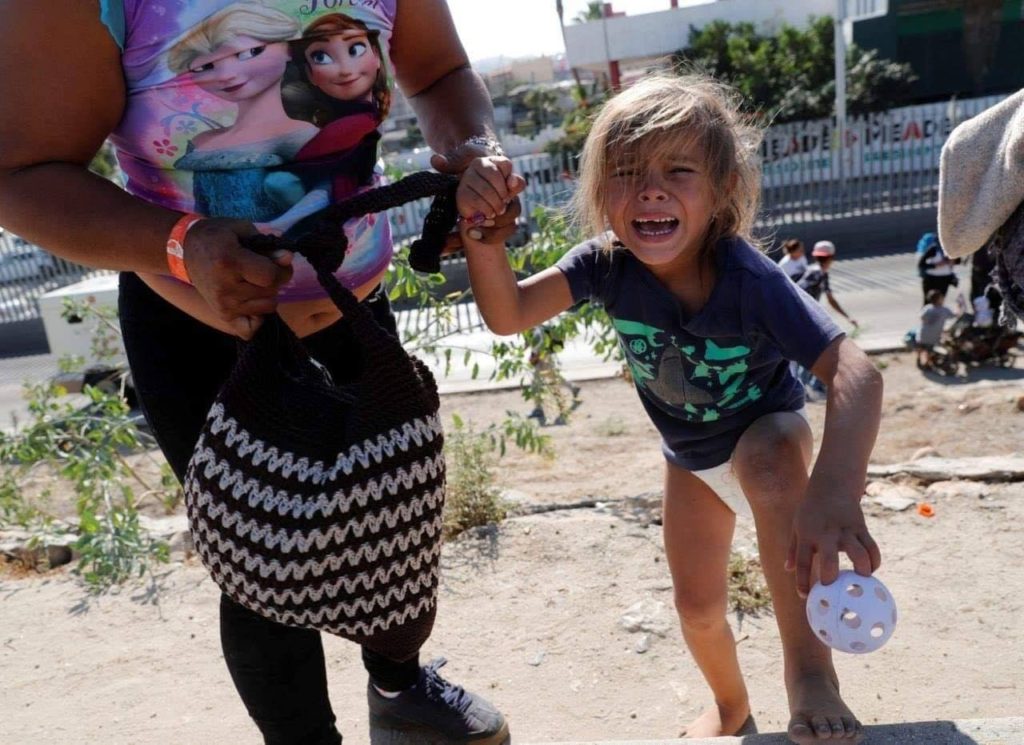 Las fotos m s impactantes de la Caravana Migrante en Tijuana. Yo